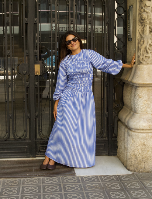 Robe Lulu Bleu Marine