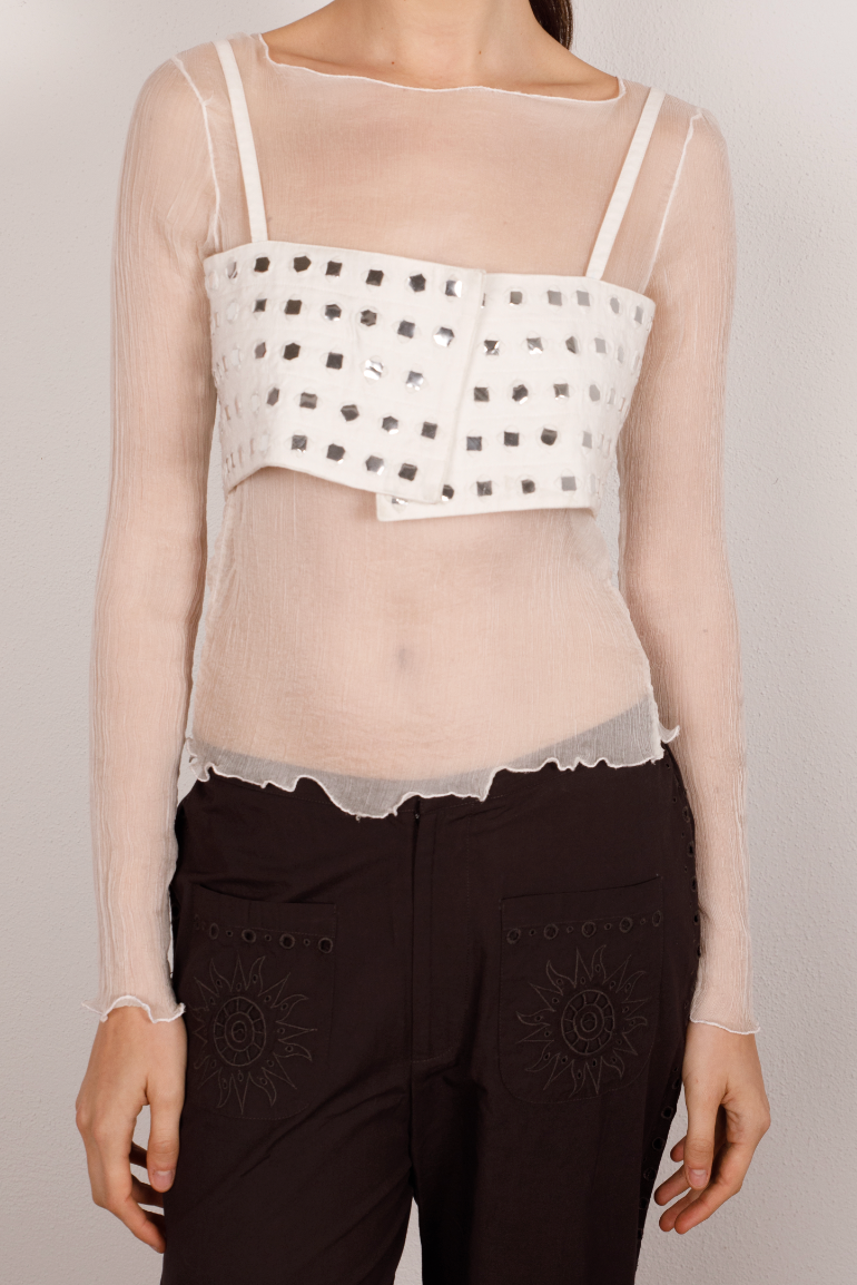 Indira White Top