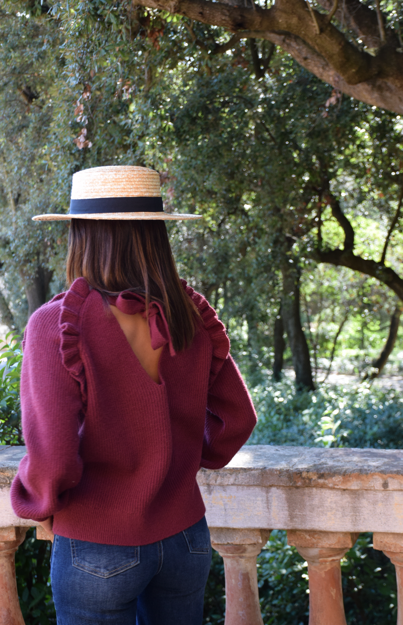 Pull Nora Burgundy
