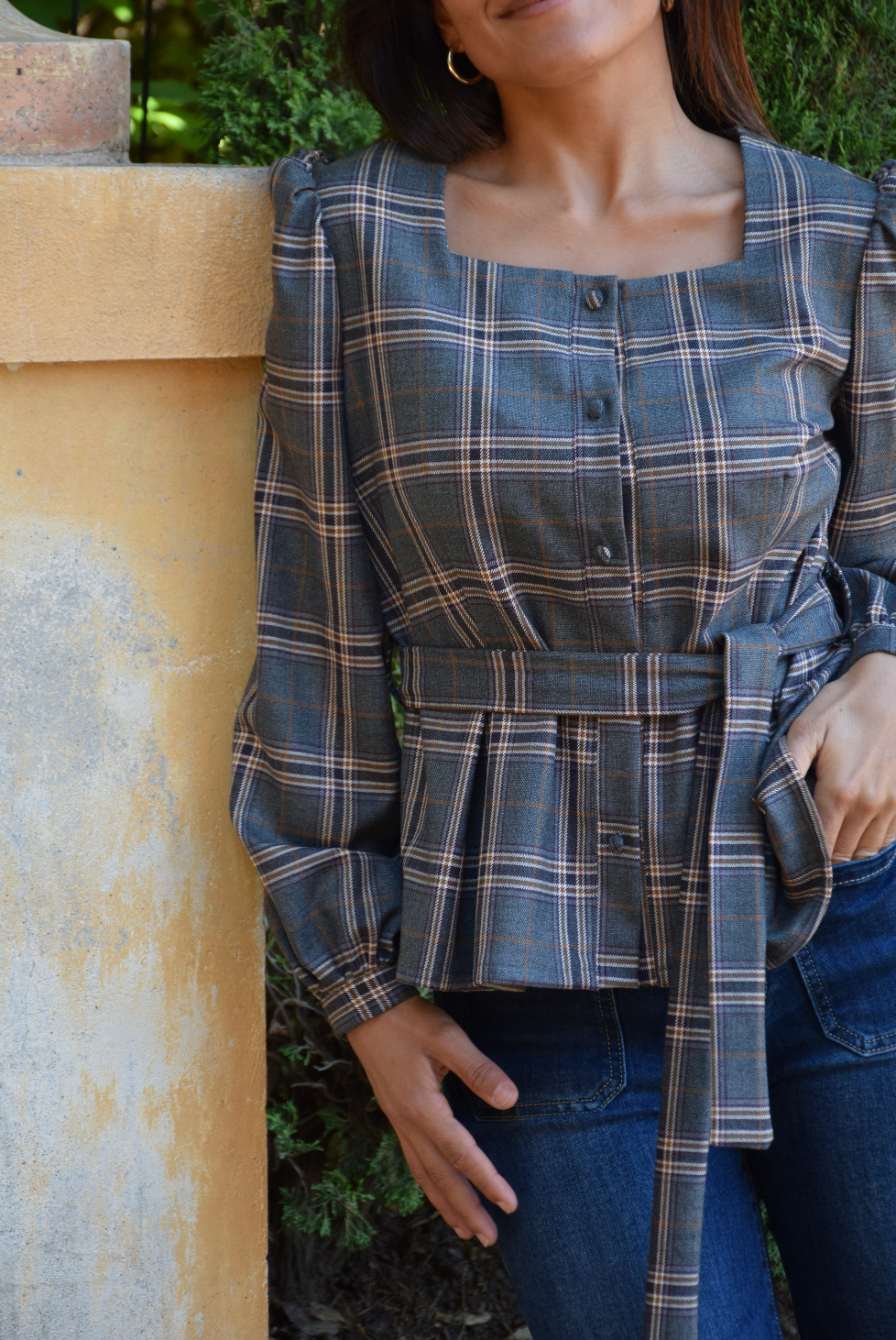 Top Beth Cuadros Gris