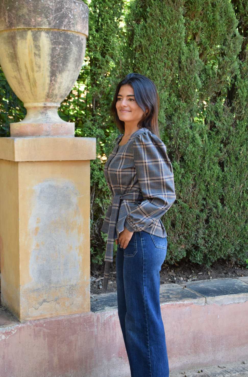 Top Beth Cuadros Gris