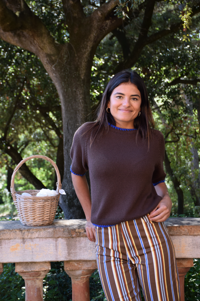 T-Shirt Joana Marrón