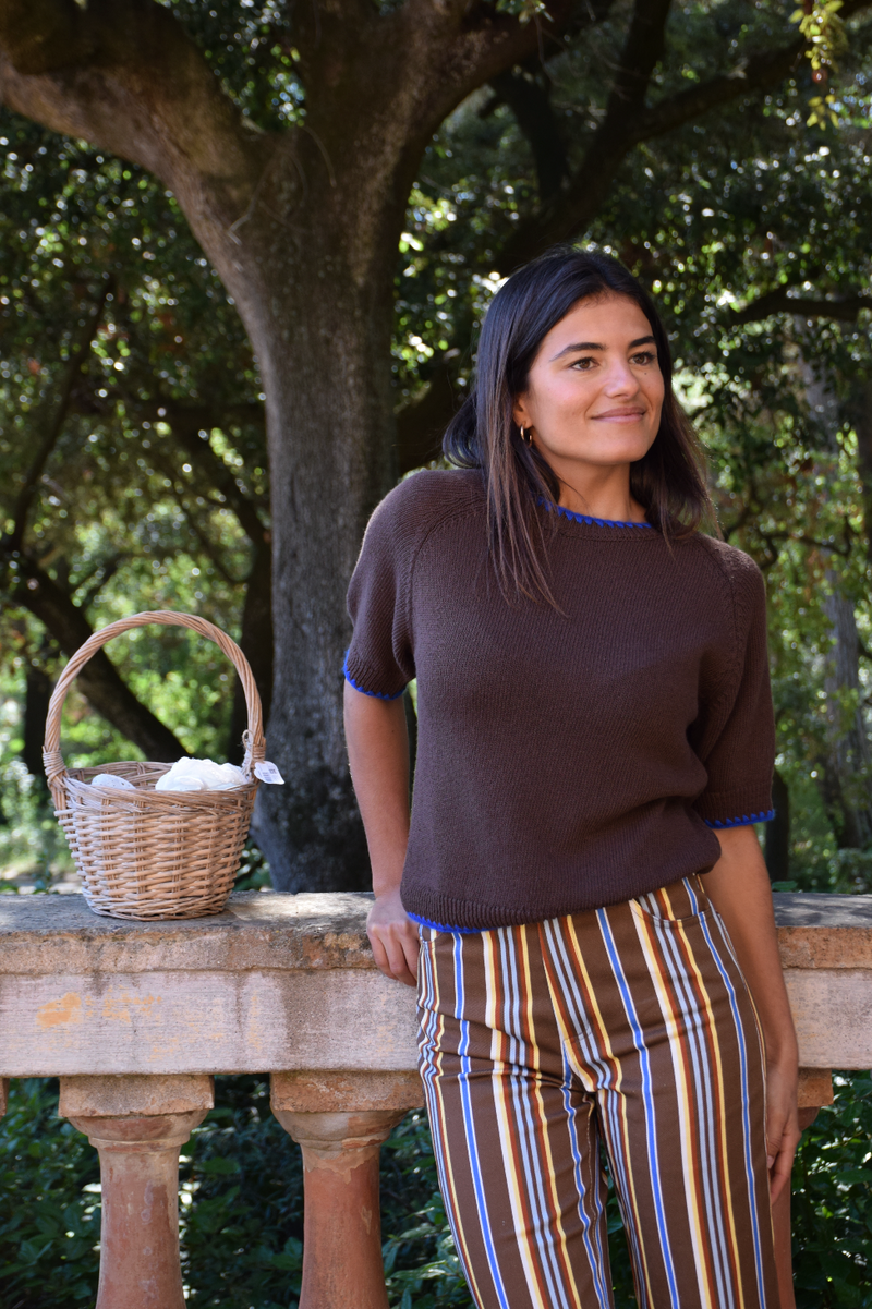 T-Shirt Joana Marrón