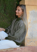 Pull Jersey Emma Kaki Y Rosa