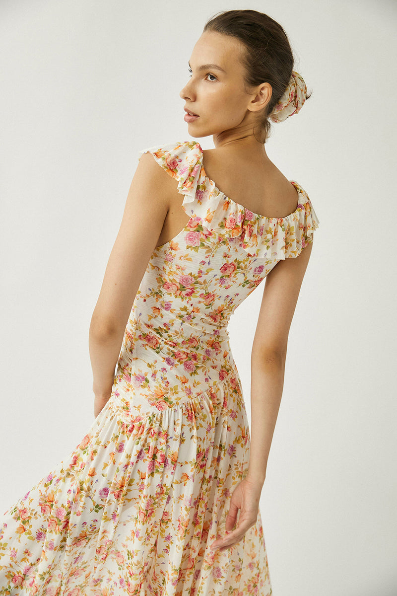 Pyana Midi Dress - Floral