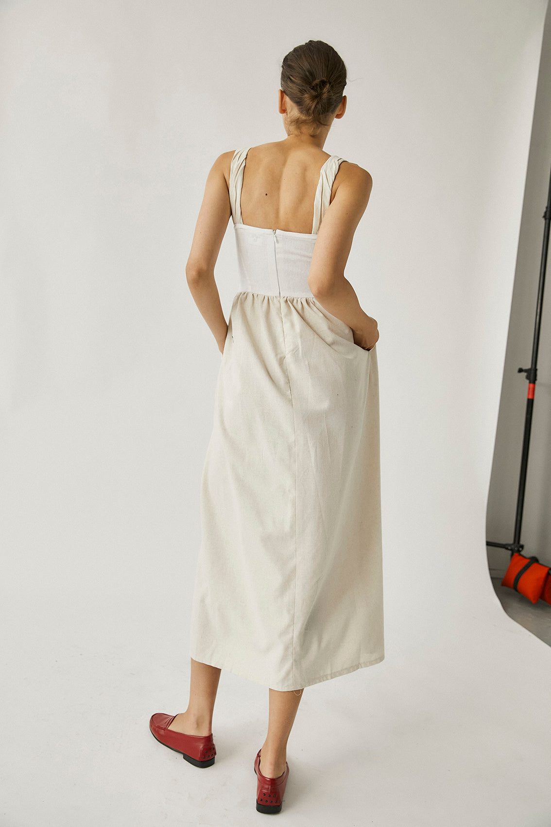 Robe Nasser - Beige & Ivory
