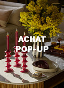 Vase Double Jeu - Ecru/Bois De Rose