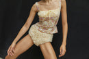 Top En Lin Lucania - Floral