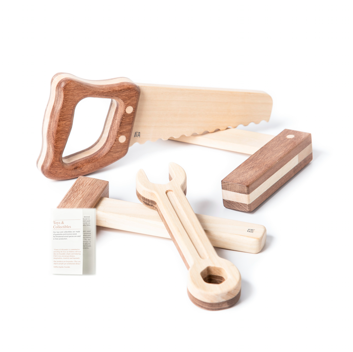 fanny & alexander natural wood tool set