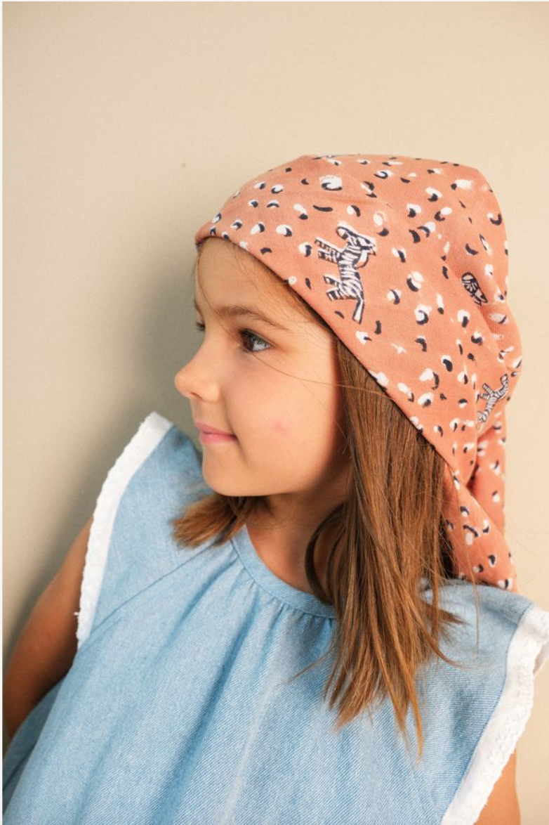 Bufanda Adulto Cebra Beige