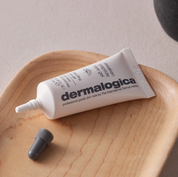Gel de ojos con péptidos Awaken - Contorno de ojos antipuffiness con péptidos