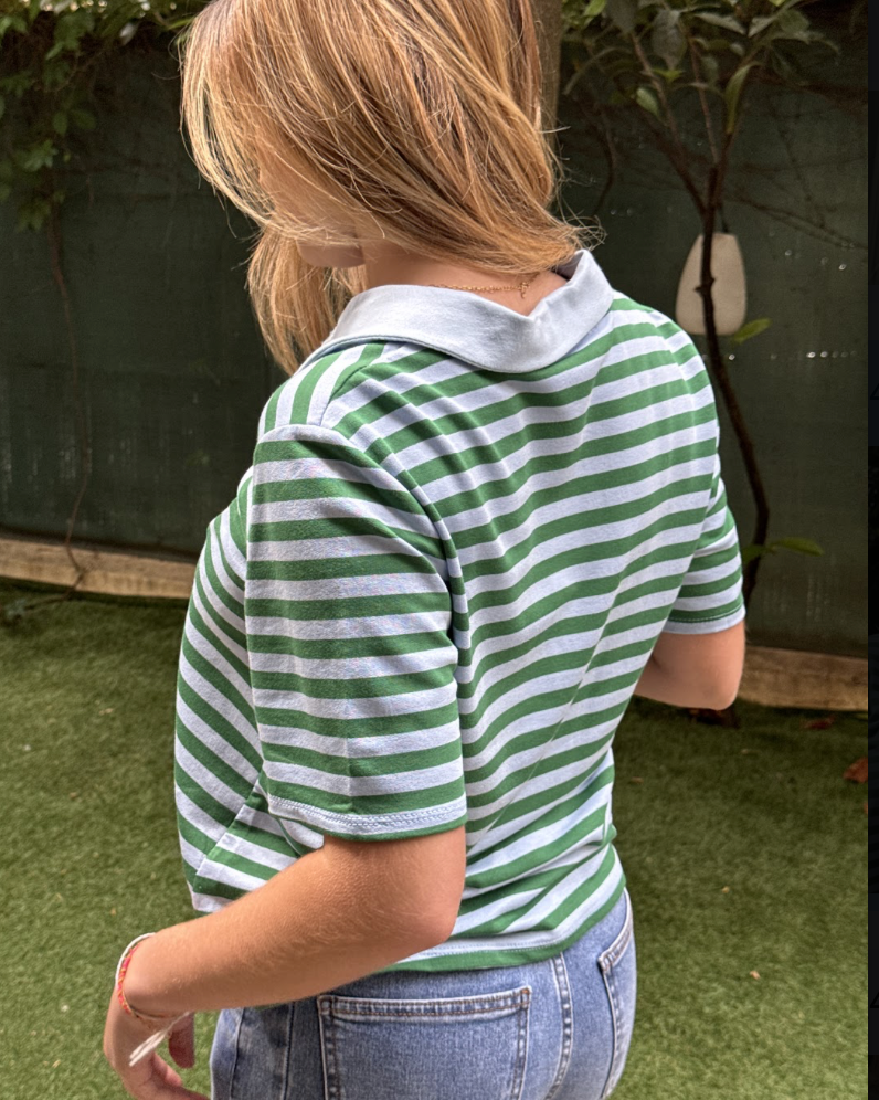 Polo Mc Tom - Vert/Bleu