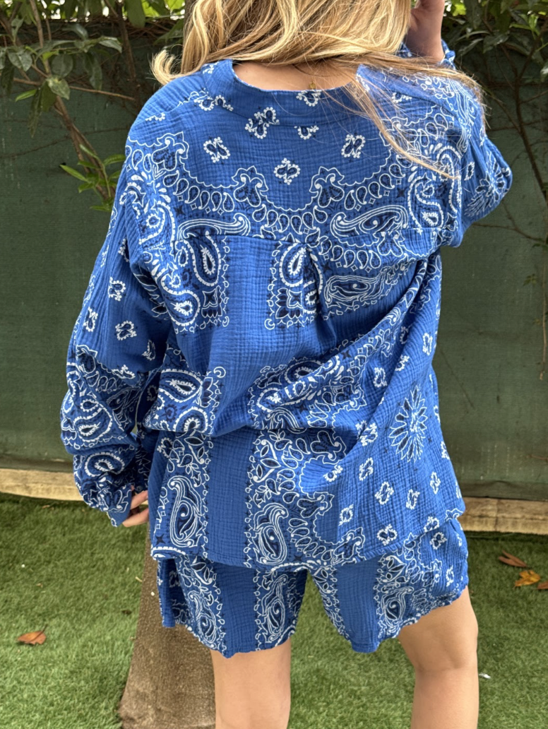 Ensemble 2P Ibiza - Bleu