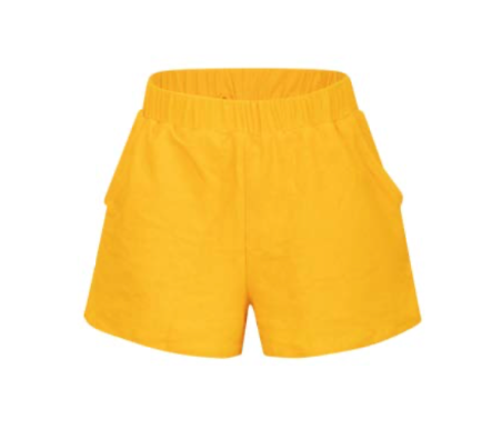 Short Éponge Jaune