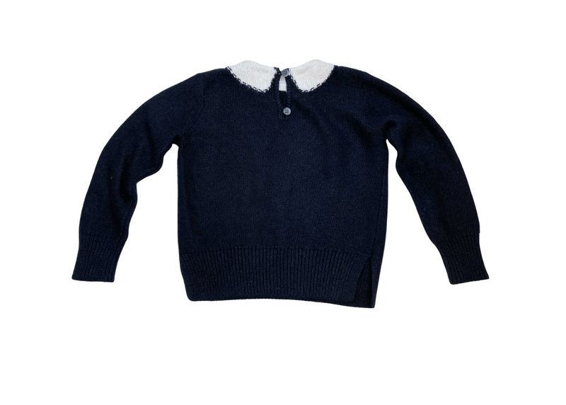 Bonpoint - Pull Noir - 4 Ans