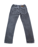 Bonpoint - Pantalon En Velours Gris Foncé Élastiqué - 4 Ans