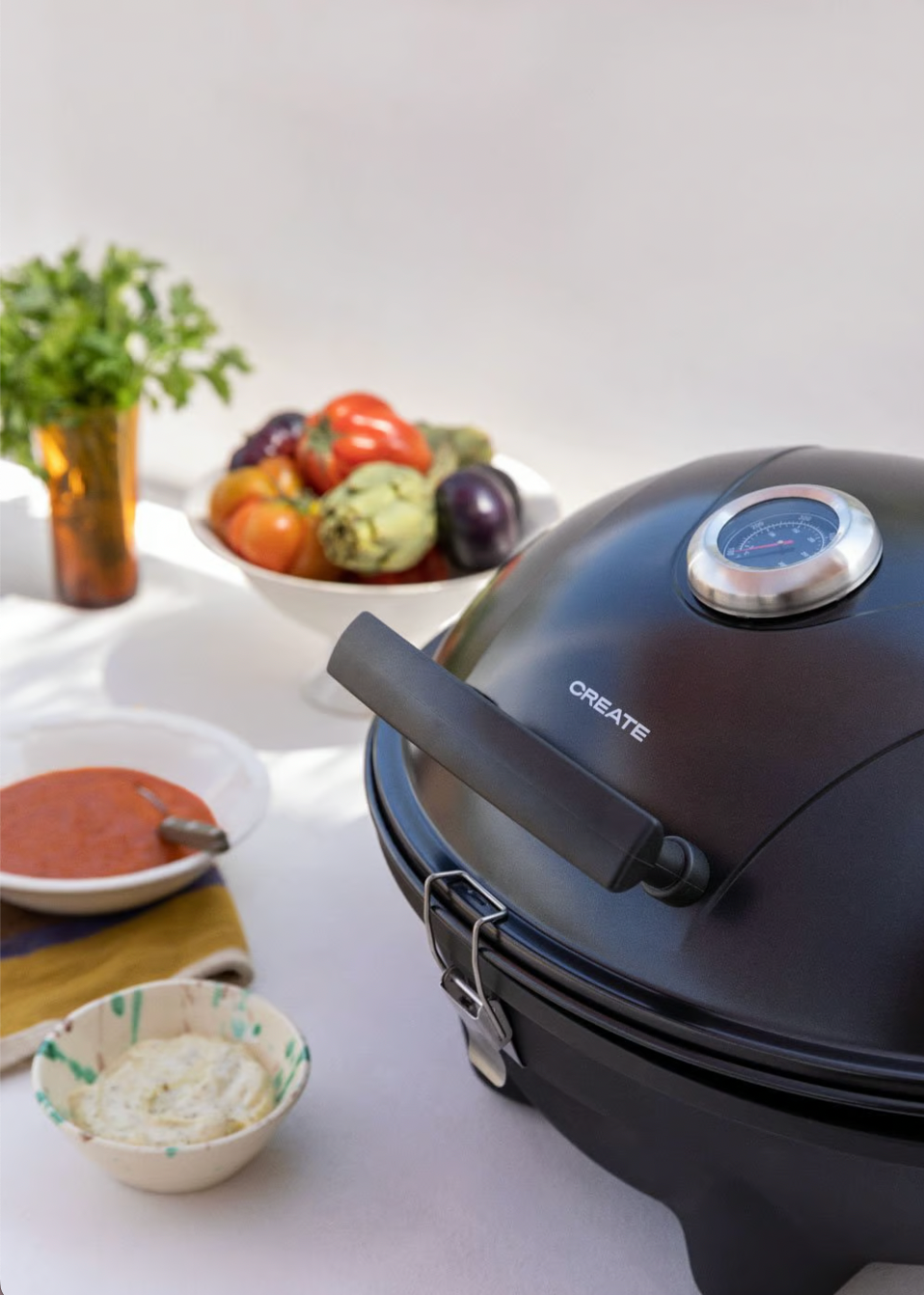 Surface 2 In 1 Barbecue - Foldable Electric Table or Stand Barbecue