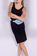 Robe Gloria - Black Smock