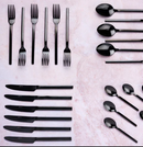 Ménagère 24 Pièces Emund - Black