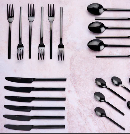 Ménagère 24 Pièces Emund - Black