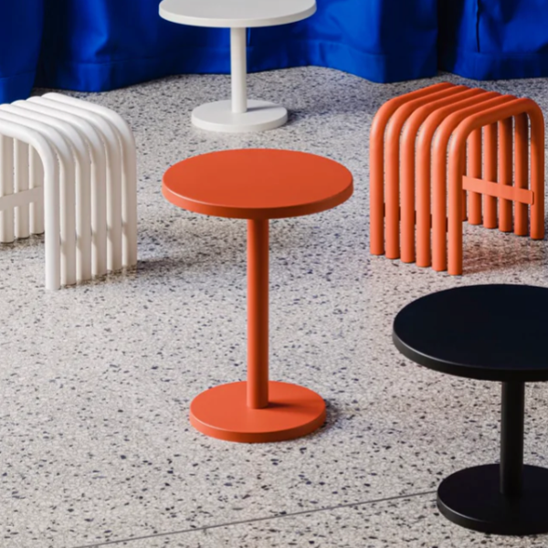 Table D'Appoint Odo - Grand - Orange Peel