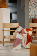 Plaid Tul - Terracotta/Cream Beige/Lilac Fluff