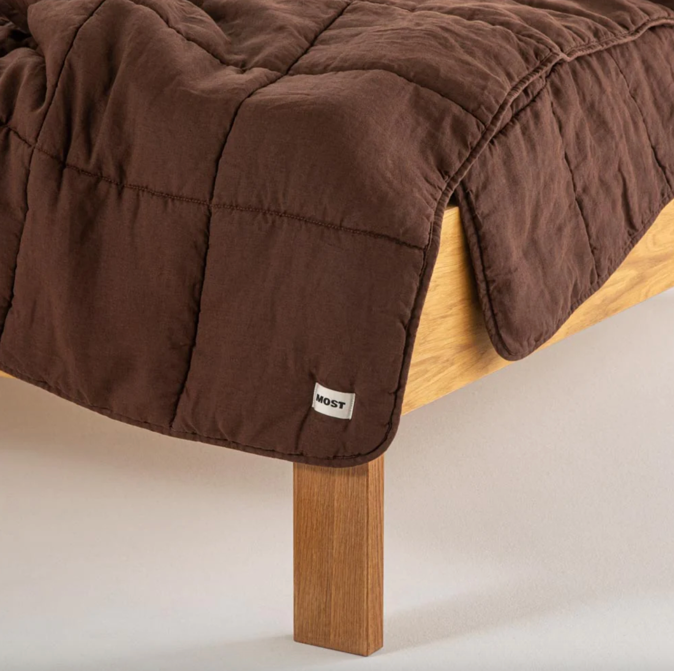 Comforter - Washed Linen - Cocoa
