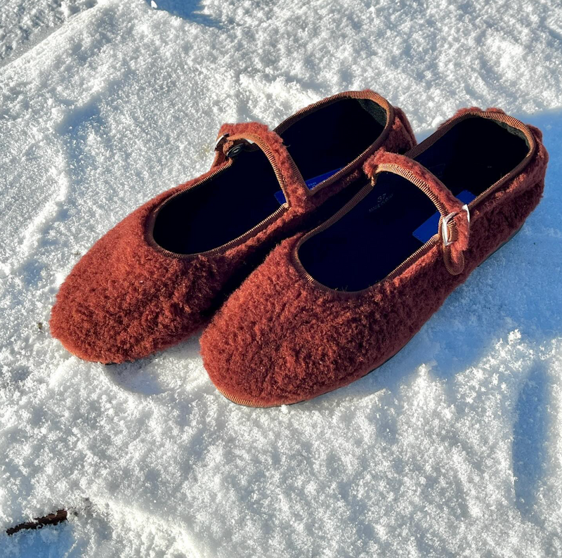 Furlanes Mary Janes Yeti - Terracota - Femme
