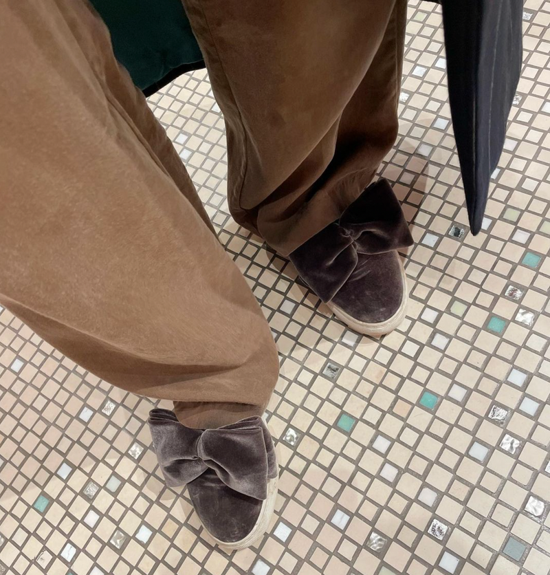 Slip-Ons - Gris - Mujer
