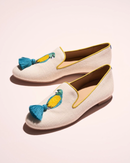 Parrots Slippers - Bleu - Femme