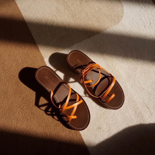Brooskette - sandals Arancia - Orange