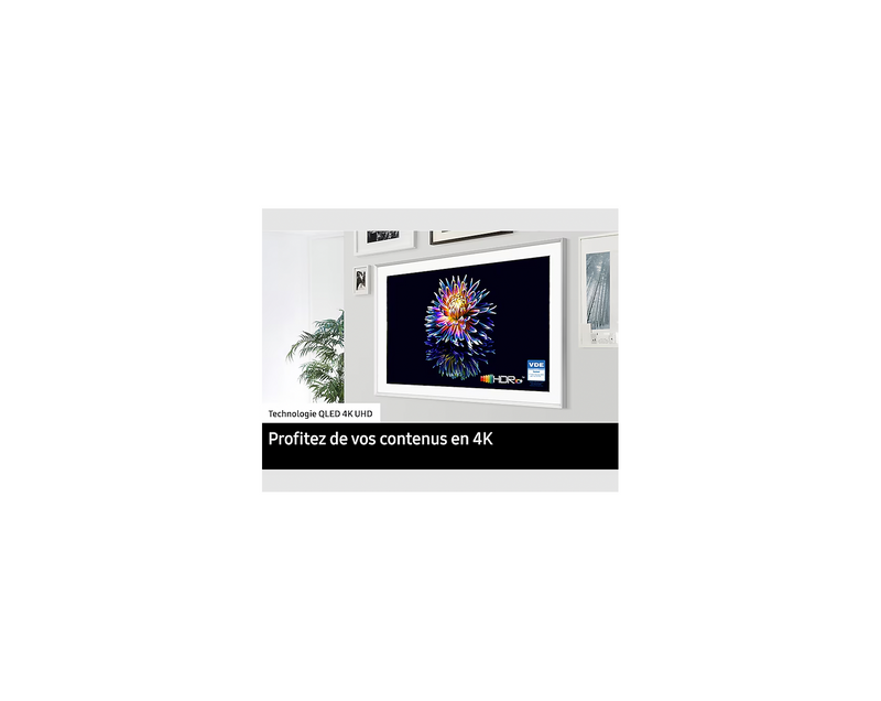 TV The Frame QLED 2024 - Samsung - 65" - Black