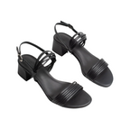 Apolina - Delia Heeled Sandals - Black