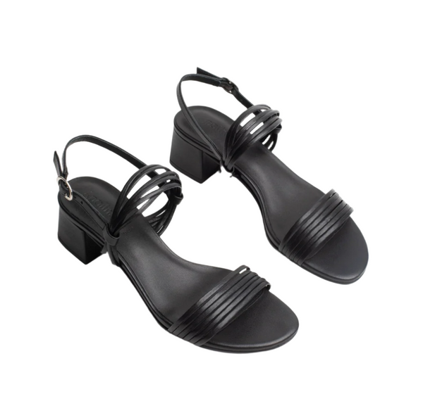 Apolina - Sandales A Talon Delia - Noir