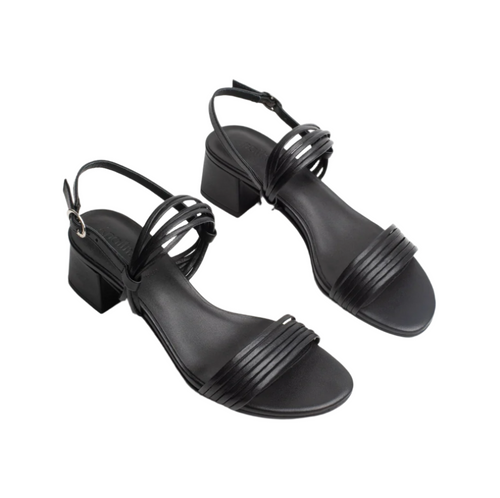 Apolina - Sandales A Talon Delia - Noir