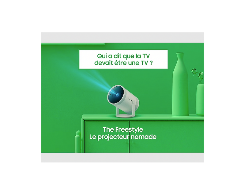 New 2023 Portable Projector - The Freestyle Second Generation