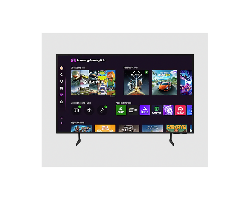 Samsung Crystal UHD 4K 2024 TV - 43" - Black 