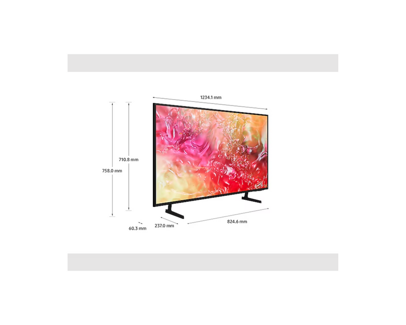 Crystal UHD 2024 TV - Samsung - 55" - Black