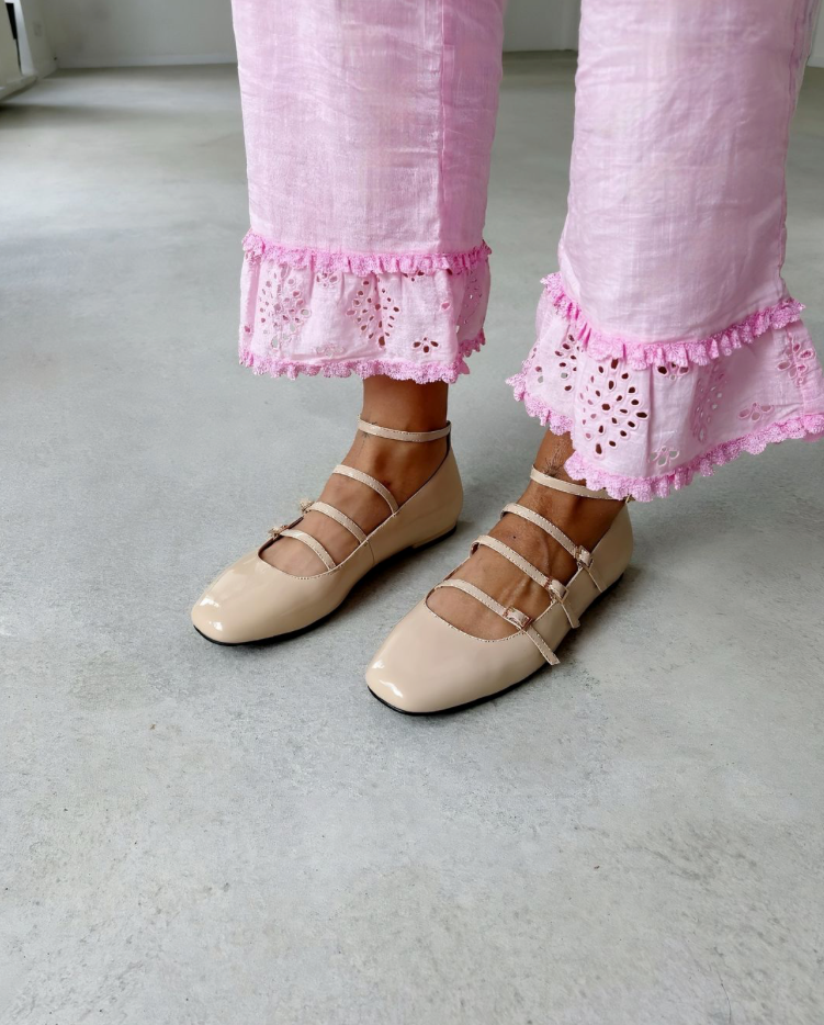 Cheers Ballerina Flats - Nude