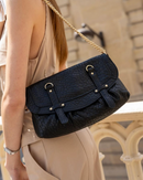 Bolso de hombro James - Negro