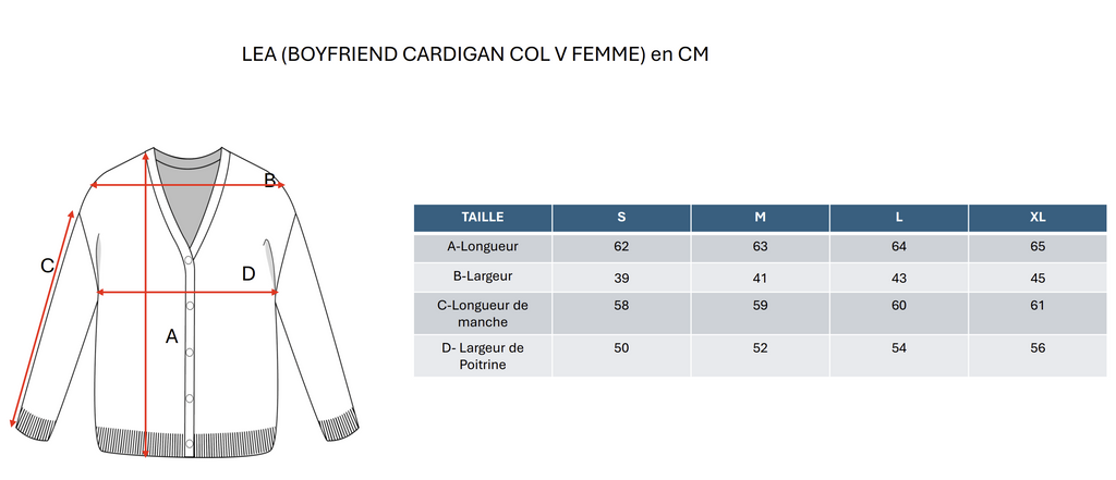 Lea Boyfriend V-Neck Cardigan - Cream Beige - Women