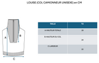 Cuello Camionero Louise - Azul Marino