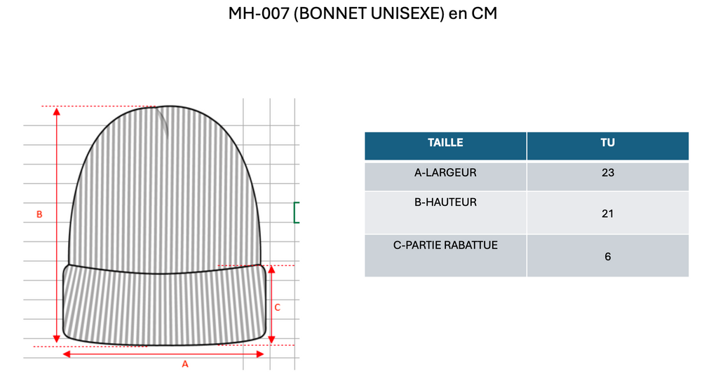 Bonnet - New Beige Crème