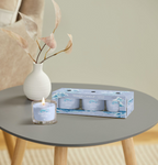 Yankee Candle - 3 Velas Votivas En Vaso - Aire Del Océano