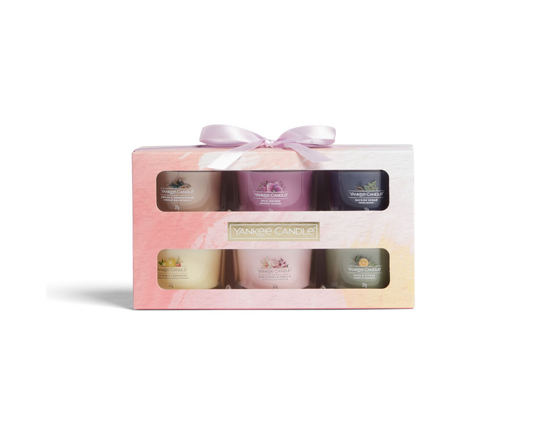 Coffret - 6 Votives En Verre