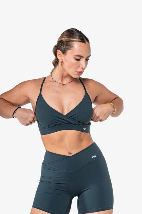 Brassière Crossed Ajustable - Mineral