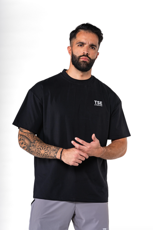 T-Shirt Oversize Performance - Noir