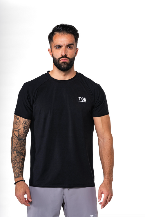 T-Shirt Raglan Performance - Noir
