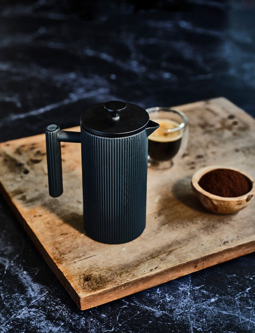 Cafetiere A Piston - Coffee - Gris Foncé