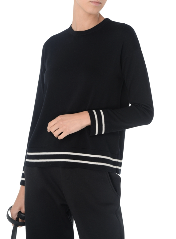 S Max Mara - Pull - Black - Femme